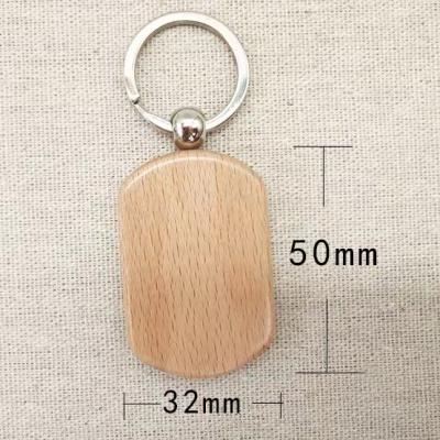 China High Quality Custom Made Eco-Friendly Wooden Key Chain Left to Itself Decoration for Friends and Classmates Gift Decoration Pendant Souvenirs for sale