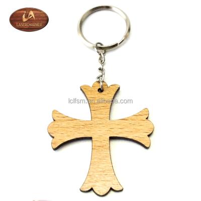 China Europe Mothers Day Souvenir Laser Cut Wooden Key Chains For Toys Promotional Gifts for sale