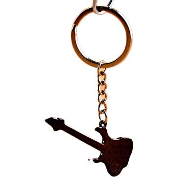 China Decoration Guitar Charm Pendant Key Chain Keychain For Car Key Purse Birthday Gift for sale