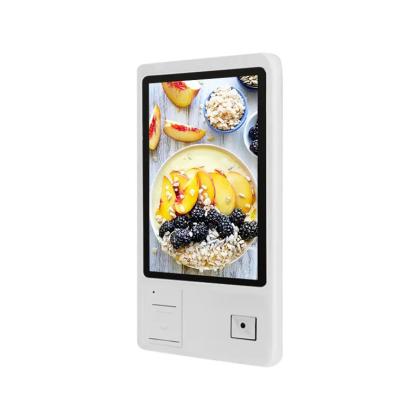 China 350cd/M2 Interactive Self Service Kiosk With 32 Inch Touch Screen for sale