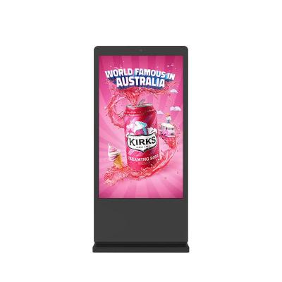 China 86 Inch Advertising TV Display , 3000 Nits Outdoor Digital Kiosk ODM for sale