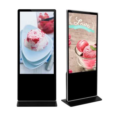 China LCD Backlight Standing Digital Screen , Interactive Digital Signage 450cd/2 Brightness for sale