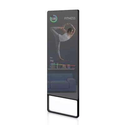 China Espejo elegante interactivo de la aptitud de 21,5 pulgadas para el ejercicio del gimnasio en venta