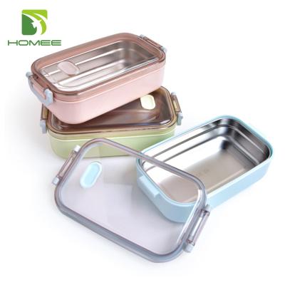 China Freshness Retention Leak Proof Stainless Steel Food Bowl For Kids Insulated Food Bowl for sale