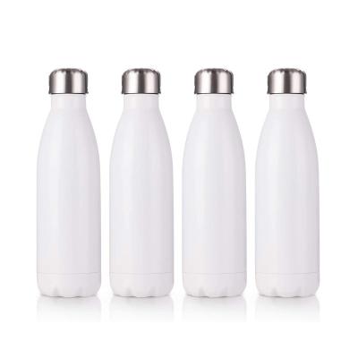 China PORTABLE Sublimation Blanks Stainless Steel Dual Wall Insulated Vacuum Water Bottle for sale