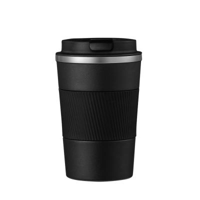 China Customized 2021 PORTABLE Custom Coffee Mug 380ML Vacuum Coffee Mug Stainless Steel Double Wall Insulated Reusable Travel Coffee Mug for sale