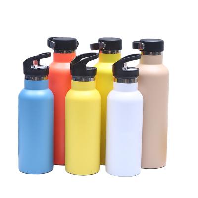 China Standard Double Wall Mouth Vacuum Flask Thermal Drinking Water Bottle Viable Custom Logo Stainless Steel Sport Water Bottle for sale