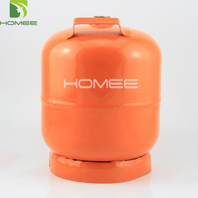 China High Quality LPG Picnic Low Pressure 3KG Small Gas Cylinder for sale