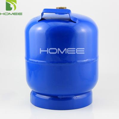 China LPG small 3KG lpg gas cylinder price from hot sale for sale