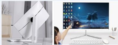 China AIO LCD Touch  Screen PC 24 Inch Cockwise  90 Degree  Win10 8GB RAM for sale