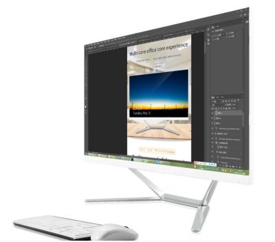 China Custom AIO Touchscreen PC With Independent Graphics Card And Dual Track Stereo Speaker for sale