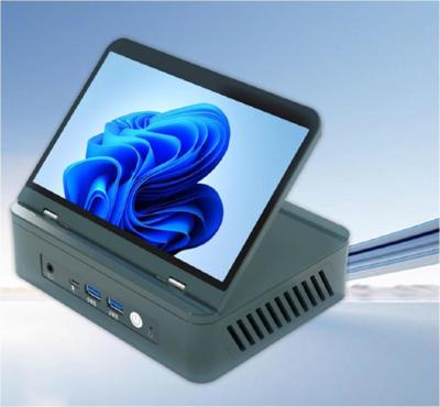 China 7inch Silver Integrated Mini Computer With Display Port VGA 16G RAM I3 -10th for sale