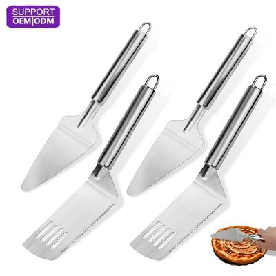 China Factory Outlet Stocked Stainless Steel Pie Spatula Cake Cutter Slicer Sharp Portion Set For Dessert Brownies Baking Tool for sale