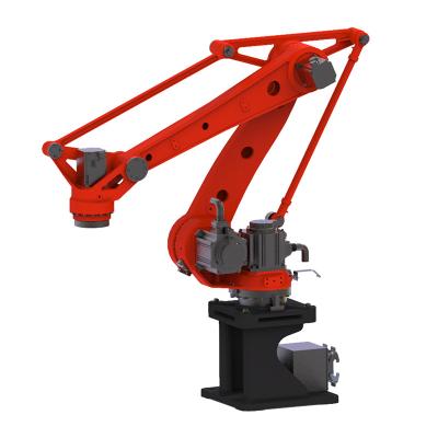 China Material Handling 3D Printer Selective Xyz Axis Scara 3Dof Industrial Robot Arm Clamp Claw Transfer Mechanical Hand for sale