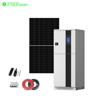 China Solar Energy Home/Commercial/Industrial Storage System Hybrid Kit 6KW 8KW 10KW for Home Use All-in-one Machine for sale