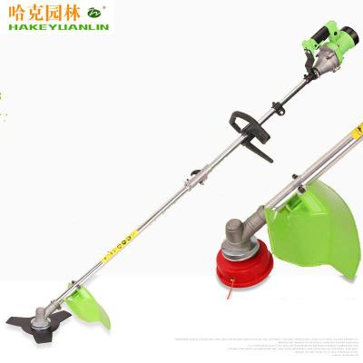 China Electric Grass Trimmer Brush Cutter Hand Push Lawn Mower Factory HK-214A for sale