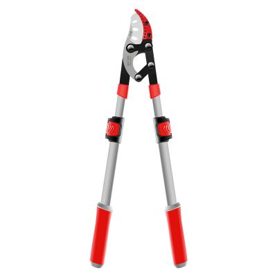 China Red Professional Pruning Lopper Bypass Ratchet Telescopic Cordless Shear 41