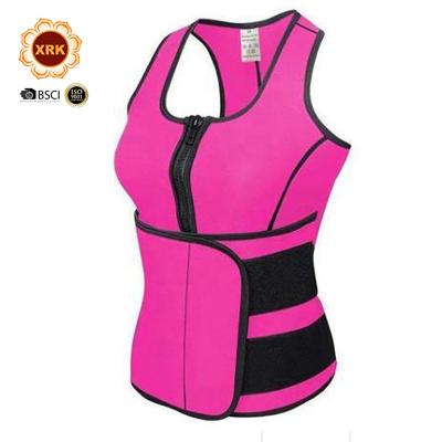 China Hot Sale Ladies Wetsuit Gym Trimmer Belt Neoprene Breathable Support Shaper Plus Size Logo Women Waist Trainer Custom Made for sale