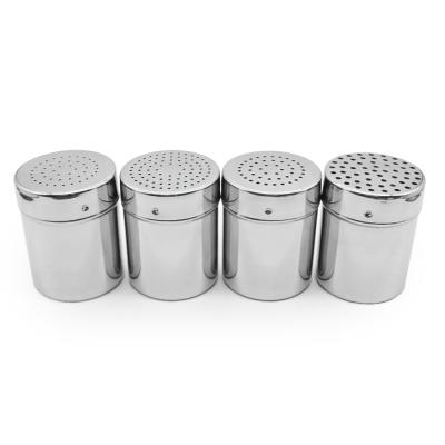 China Sustainable Hot Selling Stainless Steel Spice Dispenser Pepper And Salt Shaker for sale