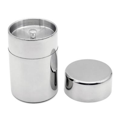 China Good Quality Freshness Preservation 304 Stainless Steel Tea Canisters For Coffee Sugar Cereal Candy Spices Tea Canister Food Storage Container for sale