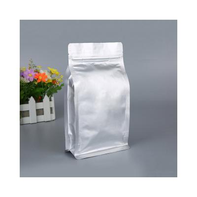 China Moisture Proof Sealing Bag Eight Side Seal Food Packaging Bag Logo Stand Up Pouch Eight Sides Custom With Zipper for sale