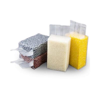 China Factory Direct Sales PA/PE Moisture Proof Clear Plastic Vacuum Bags Food Vacuum Pouch Rice Brick Packing Bag for sale