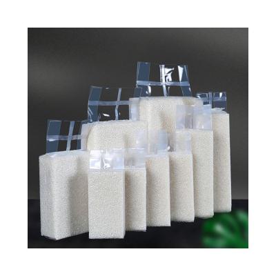 China Sale Rice Brick Moisture Proof Bag Maker Seal 500g 1kg 2kg Custom Printed Vacuum Rice Packaging Bags for sale