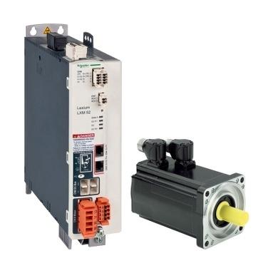 China high torque ac servo motor integrated motor per controller with drive LXM52DD12C41000 for sale