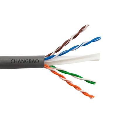 China Changbao utp cable 305m 1000ft Ethernet CAT6-UTP calbel internet cable cat6 price for sale