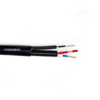 China CHANGBAO bare copper high speed 5G 2 4 6 12 24 core adss outdoor fiber optic cables for sale