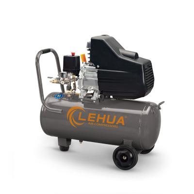 China Outstanding 2hp Hand Held Air Compressor Lubricated 25l For Air Tools for sale