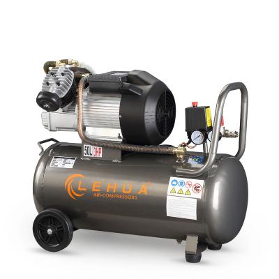 China 50L 2.2KW 250L/min lubricated direct driven piston air compressor for sale