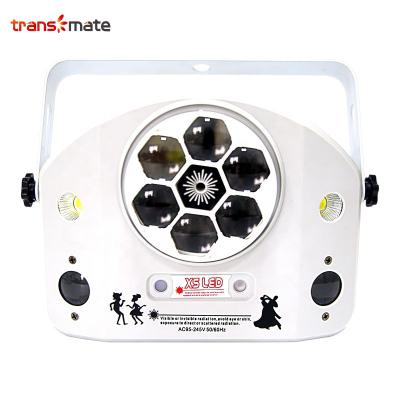 China China Hot Sale Stage RGBW 7 in 1 Bee Eye Laser Light Home Party DJ Bar Nightclub Sound Control 80W LED Stage Lamp for sale