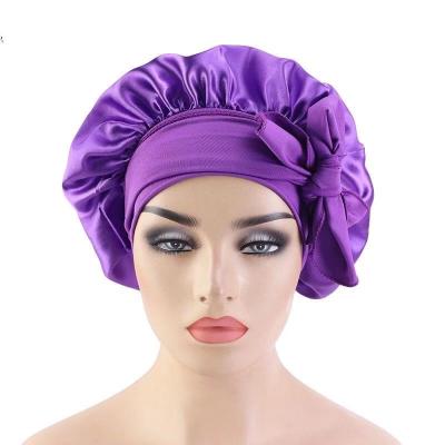 China Verified Delivery Silk Fast Delivery Silk Sleep Hat Custom Elegant Hair Hood Silk for sale