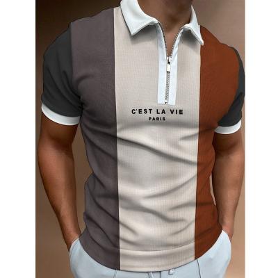 China Polo Shirts Brand Men Short-Sleeved QUICK-DRY Men's Summer Shirt Solid Men's Clothing Polo Shirt for sale