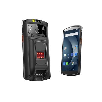 China Handheld Computer Android 9.0 Rugged PDA With 2D Barcode Logistic Handheld Biometric PDA Scanner for sale