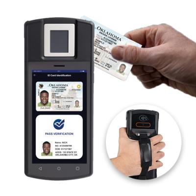 China Biometric Handheld Computer Handheld Device with IB Danno LES Glow Sensor Technology FAP30 Mobile ID and NFC Scanner for eID and ePassport for sale