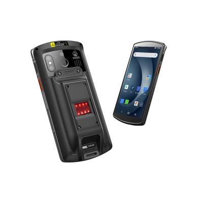 China Biometric Handheld Computer Android 9 Fingerprint NFC Card Portable Handheld Terminal With Built-in Baterry for sale