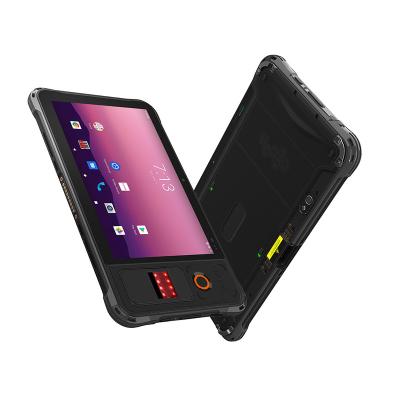 China Rugged Industrial Barcode Scanner Android 8 Inch Shockproof Tablet PC With Rfid Reader Fingerprint Finger Tab Nfc Android 9 Tablet PC for sale