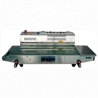 China Food KUNBA Frm-980wk Wide Type Conveyor&Cover Sealing Machine With Ce for sale