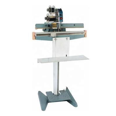 China CLOTHING PFS350-800JT Pulse Foot Sealer Pedal Sealer with Ribbon Code Printer for sale