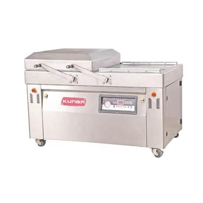 China Wholesale CLOTHING Vacuum Packing Machine, Double Chamber Vacuum Sealer, Industrial Large Vacuum Packer For Fruit Sausage DZ600/SA for sale