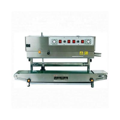 China CLOTHING plastic bag machine use double sealer sigilat masina automata pungi continuous vertical sealer continuu for sale