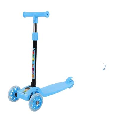 China Cheapest price baby tricycle scooter for kids 3 wheels PU with light for baby 2-7 years old for sale