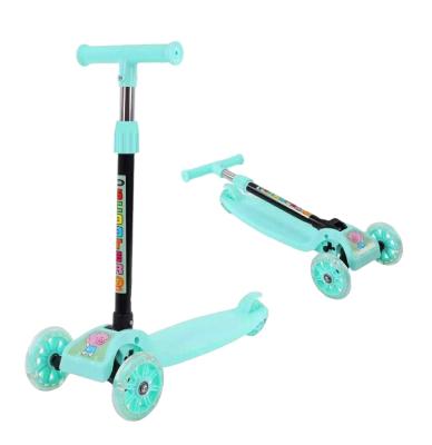 China Hot Selling Foldable Baby Tricycle Scooter Kids Customized Color 3 Wheels Kick Scooter For Kids For Baby 2-7 Years Old for sale