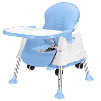 China Eco-friendly made in China with good quality and low pricePortable adjustable baby highchair baby feeding chair and table for feeding for sale