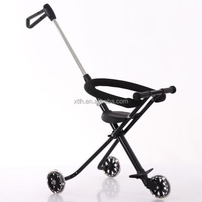 China One-Click Folding for Easy Portability 2018 Top Light Folding 3 Wheel Mini Portable Baby Tricycle Stroller/Comfortable Baby Carriage/Pram/Baby Carrier/Baby Walker for sale