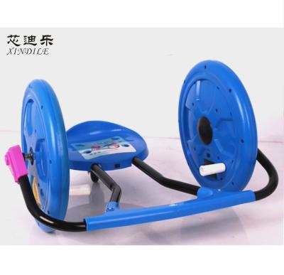 China Ride On Toy Factory Direct Sales High Quality Hot Sale Children's Fitness Tricycle Light Music Swing Bumper Car for sale