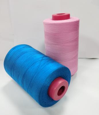 China Abrasion Resistance Professional Manufacture Cheap Recycled 402/2 Polyester Sewing Thread For Industrial for sale