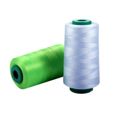 China Customizable 100% Knotless Colors Anti-static Abrasion Resistance High Tenacity Polyester Sewing Machine Thread for sale